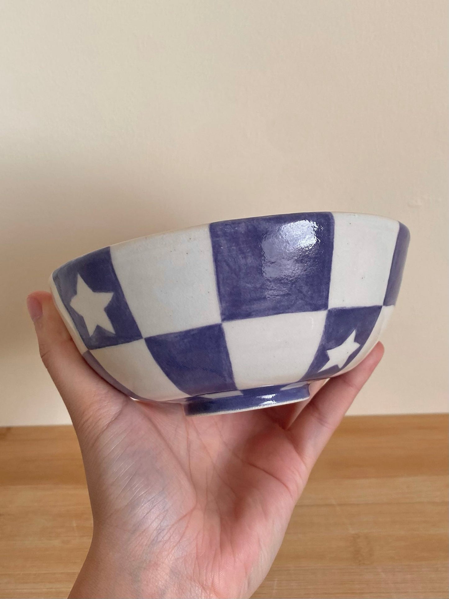 Checkered Star Bowl