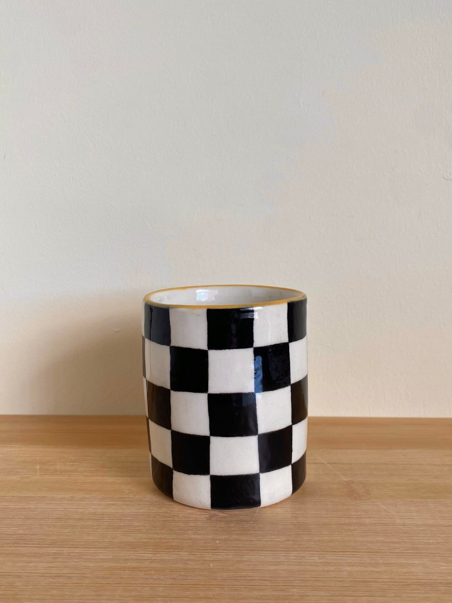 Checkered Tumbler