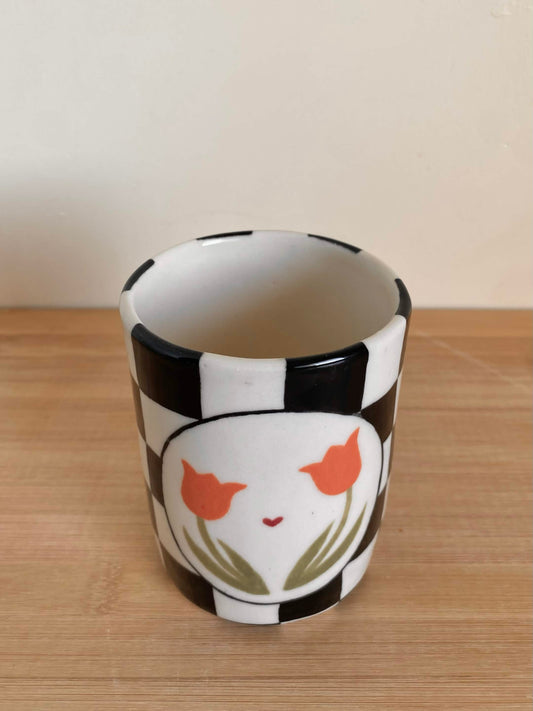 Orange Tulip Tumbler