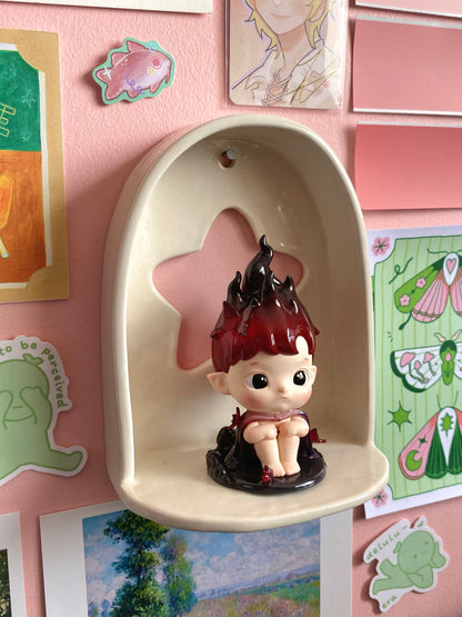 Large Star Cut-Out Wall Shelf