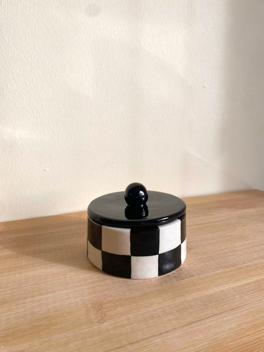 Checkered Jar