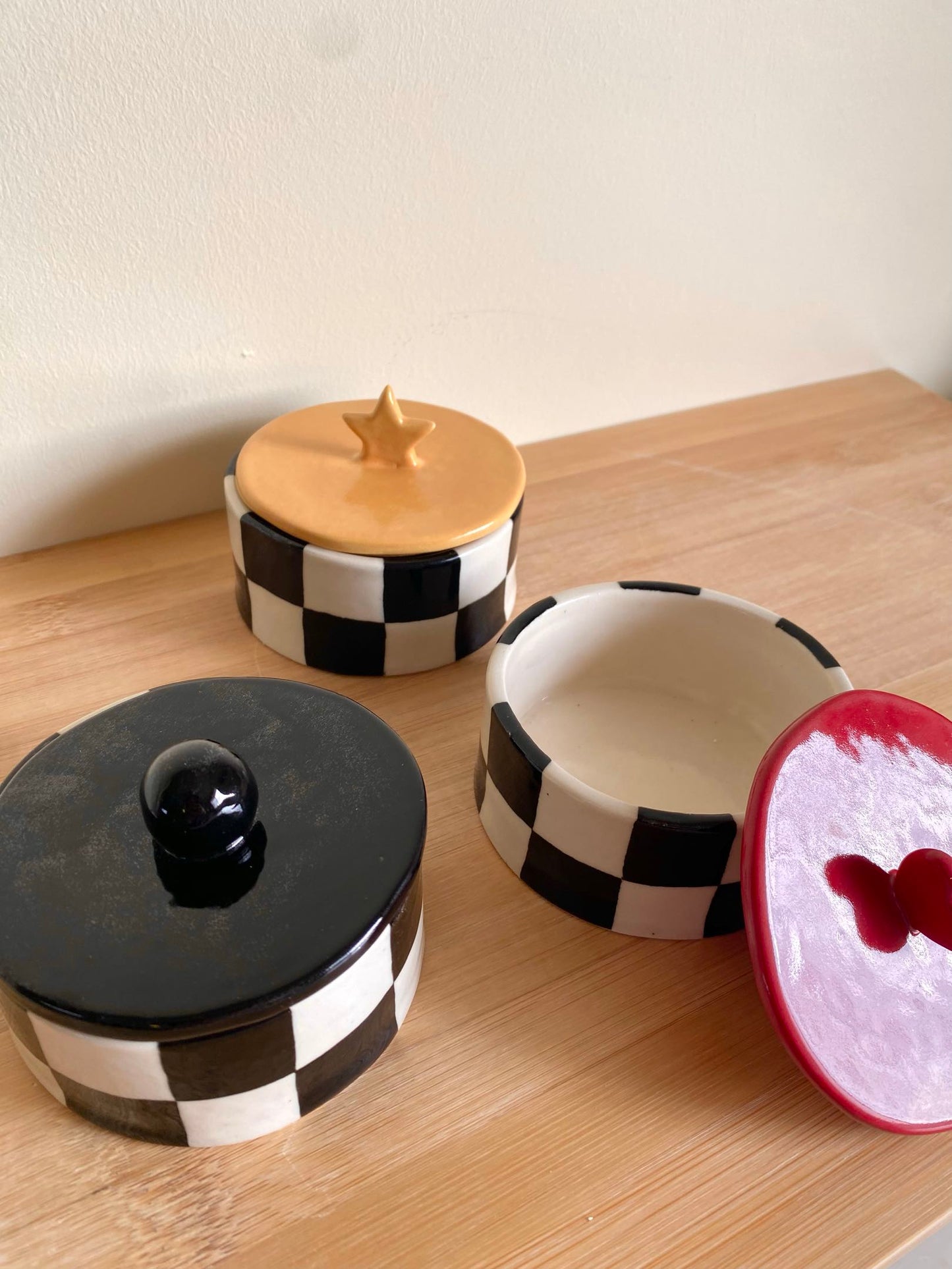 Checkered Jar