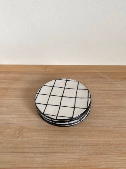 Grid Coaster Set