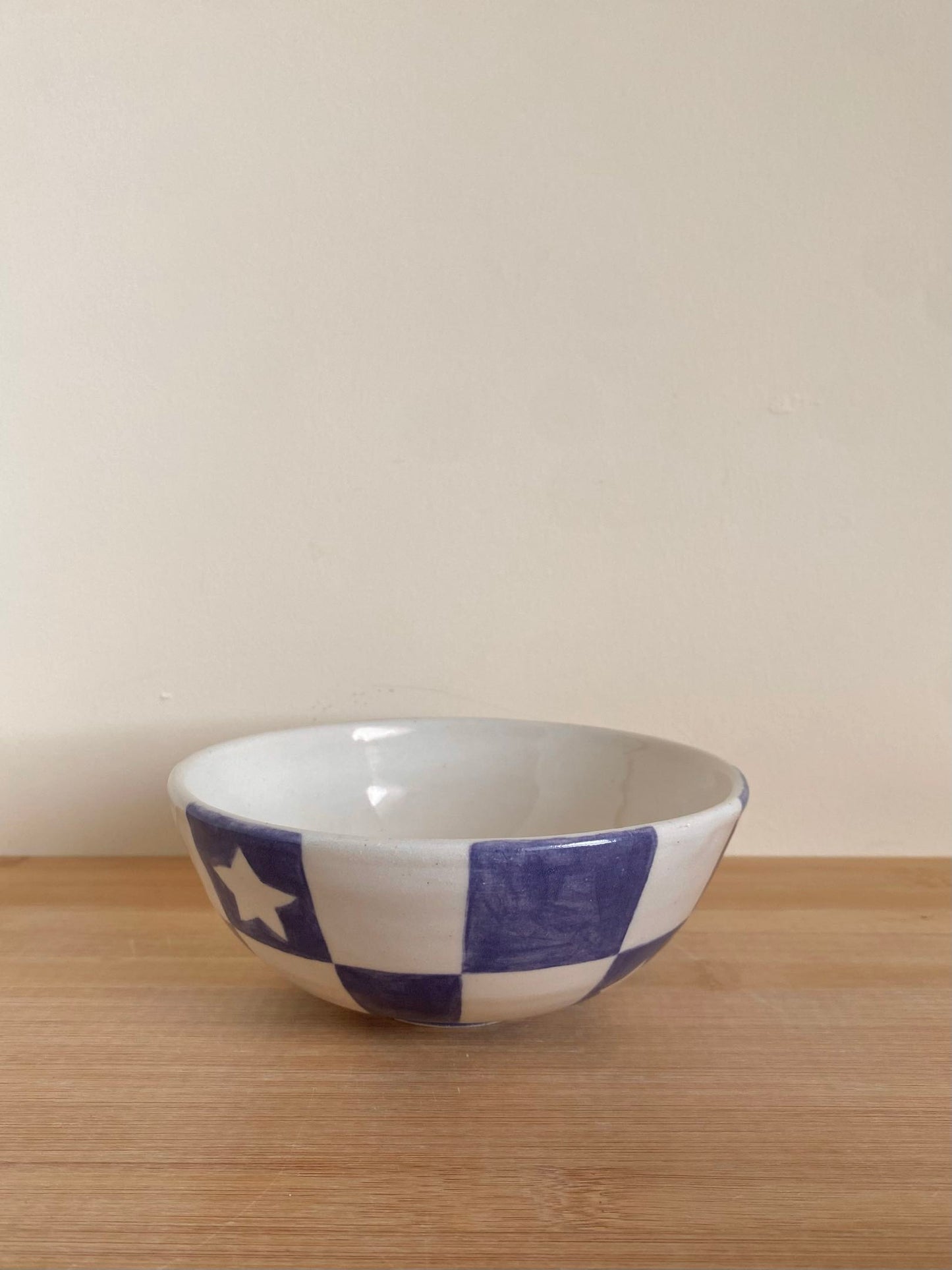Checkered Star Bowl