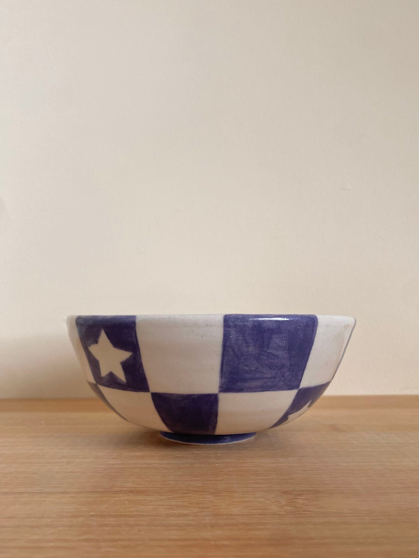 Checkered Star Bowl