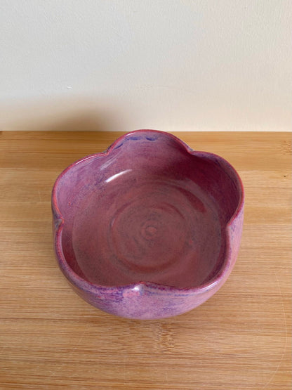 Purple-Pink Flower Bowl 01