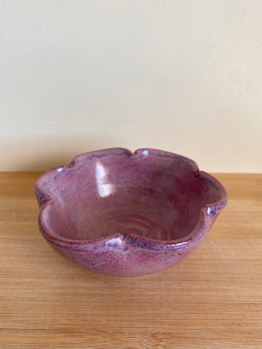 Purple-Pink Flower Bowl 02