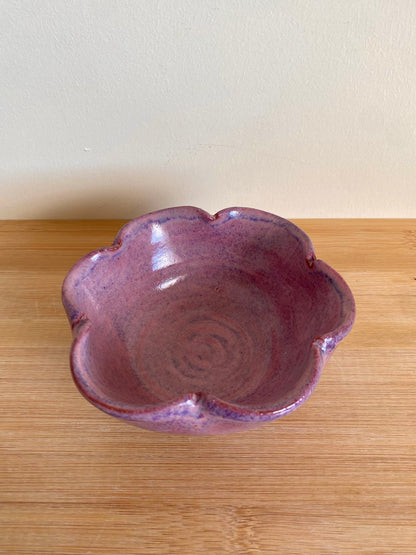 Purple-Pink Flower Bowl 02