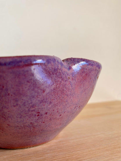 Purple-Pink Flower Bowl 02