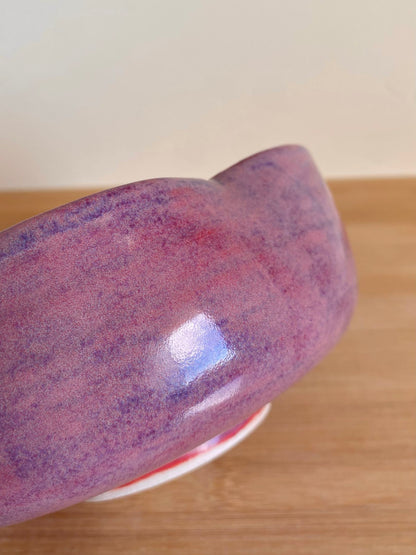 Purple-Pink Flower Bowl 01