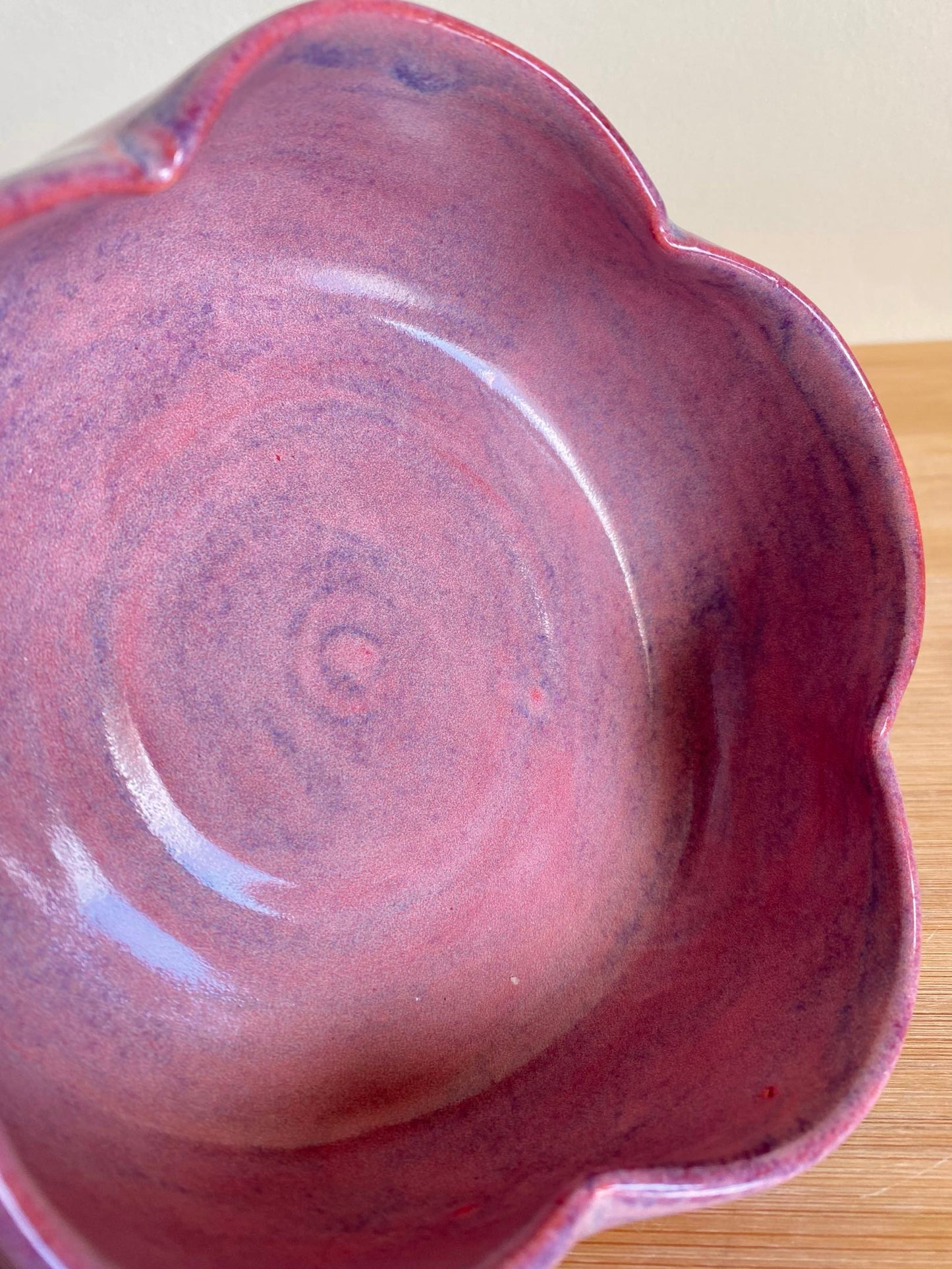 Purple-Pink Flower Bowl 01