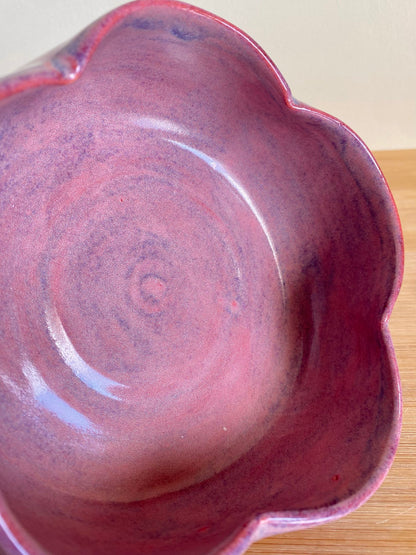 Purple-Pink Flower Bowl 01