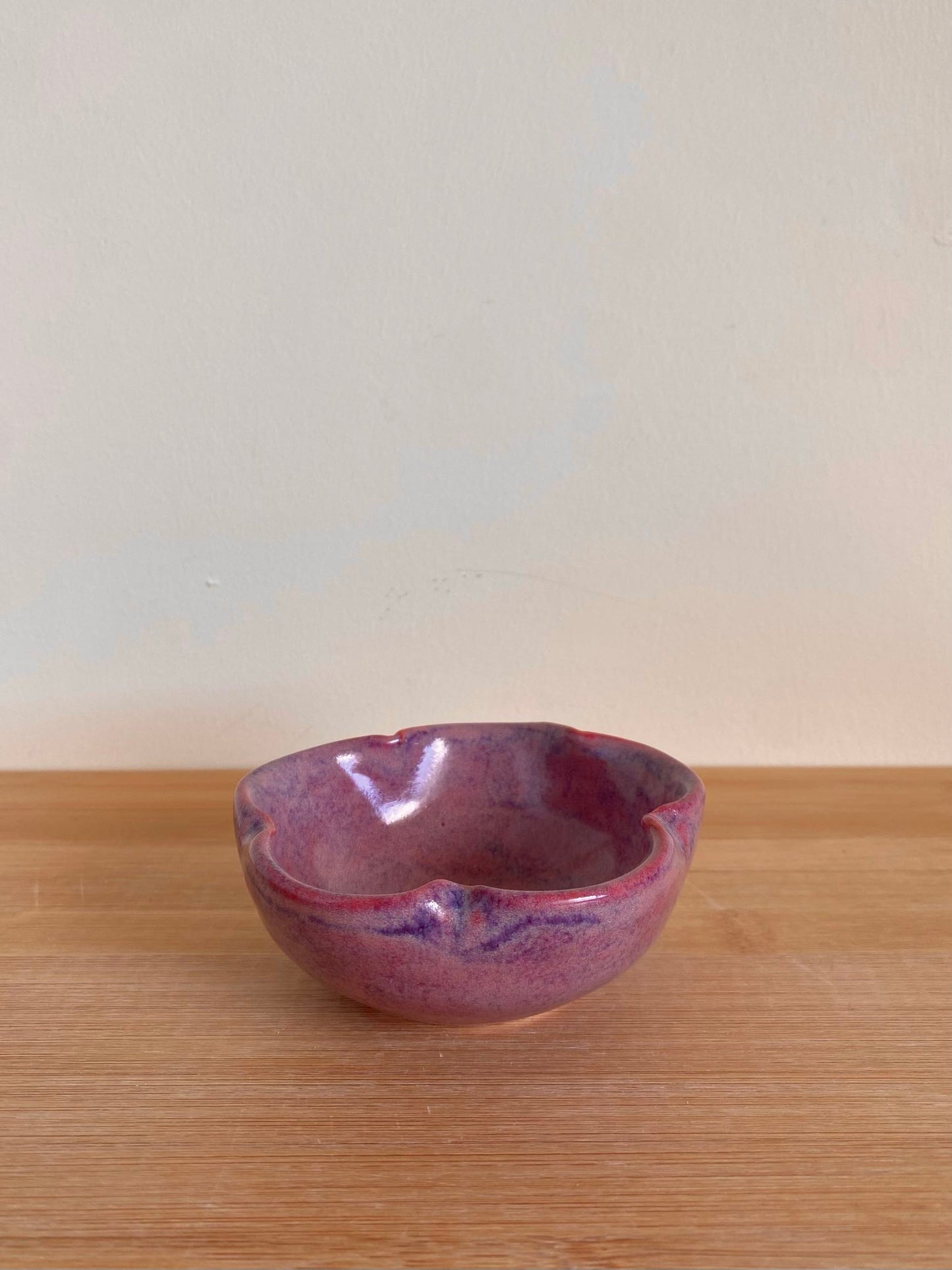 Purple-Pink Flower Bowl 05