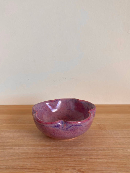 Purple-Pink Flower Bowl 05