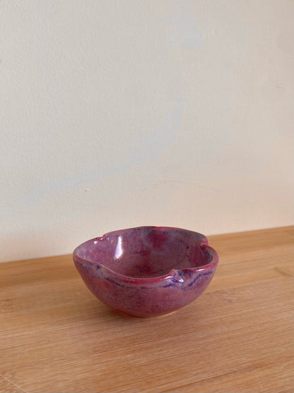 Purple-Pink Flower Bowl 05