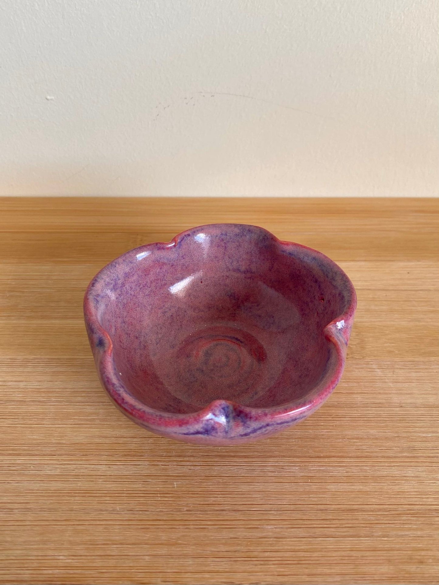 Purple-Pink Flower Bowl 05