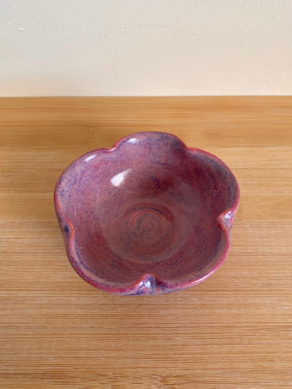 Purple-Pink Flower Bowl 05