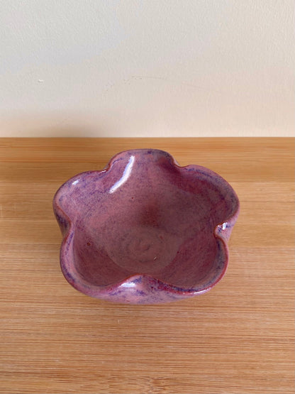 Purple-Pink Flower Bowl 03