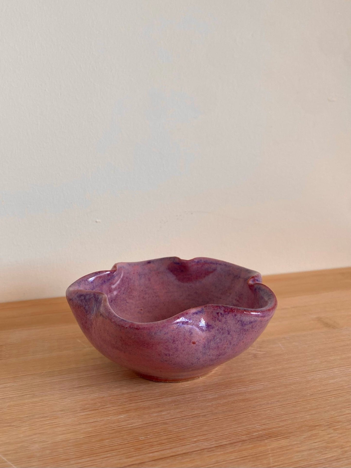 Purple-Pink Flower Bowl 03
