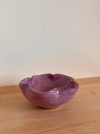 Purple-Pink Flower Bowl 03
