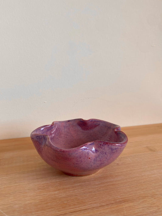 Purple-Pink Flower Bowl 03