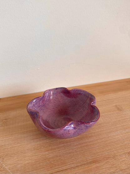 Purple-Pink Flower Bowl 03