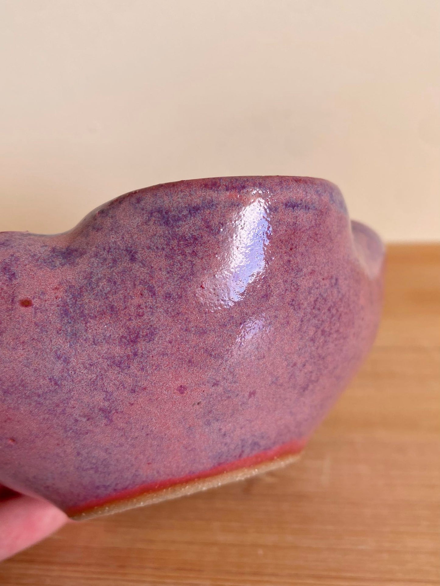 Purple-Pink Flower Bowl 03