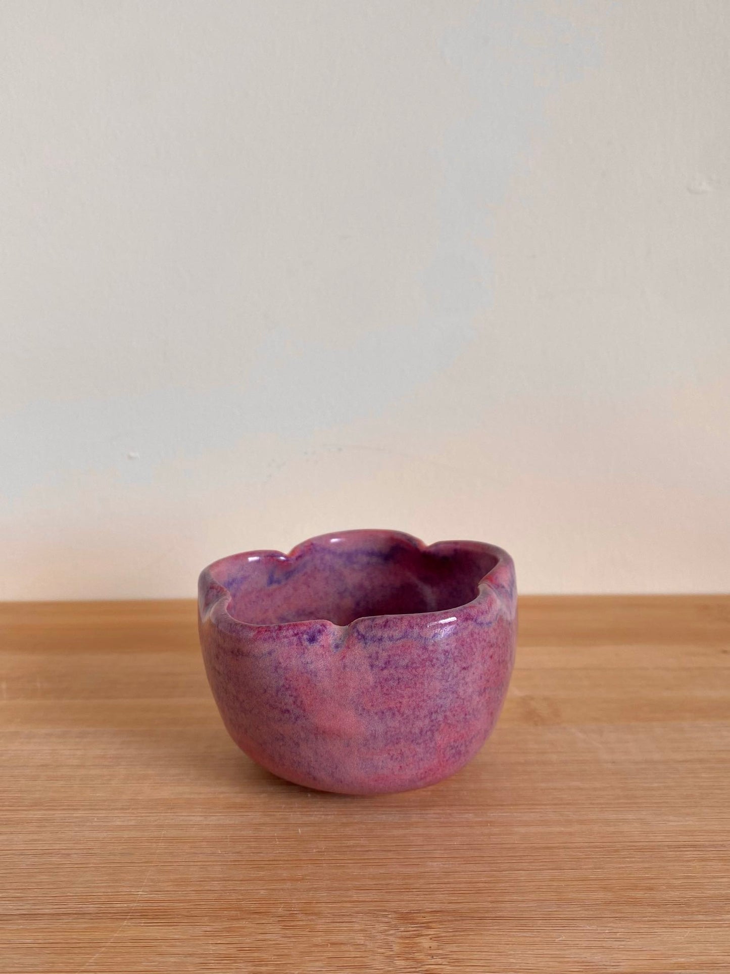 Purple-Pink Flower Bowl 04