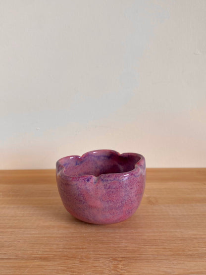Purple-Pink Flower Bowl 04