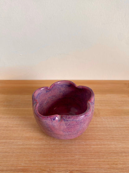 Purple-Pink Flower Bowl 04