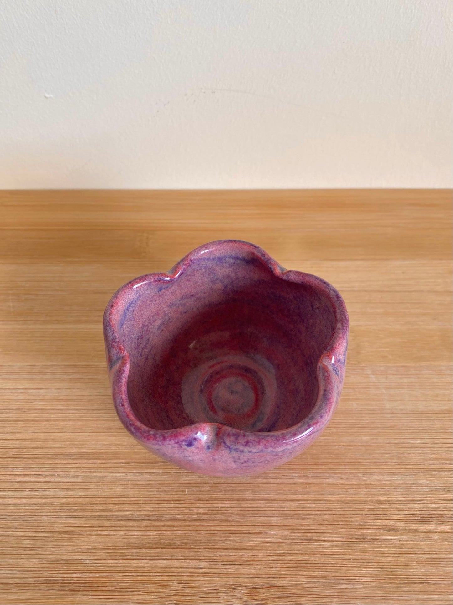 Purple-Pink Flower Bowl 04