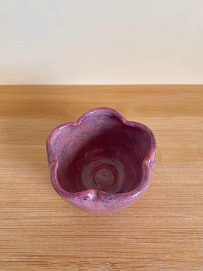 Purple-Pink Flower Bowl 04