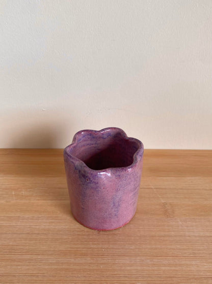 Purple Flower Vessel