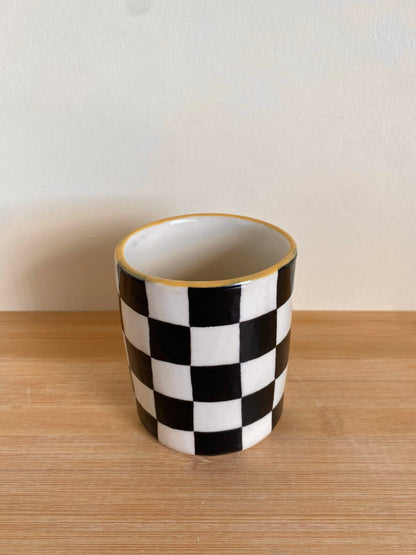 Checkered Tumbler