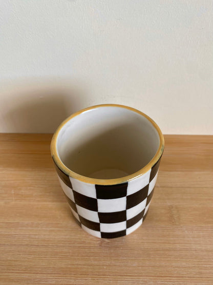 Checkered Tumbler