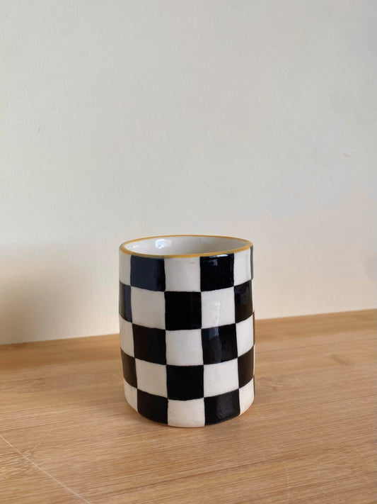 Checkered Tumbler
