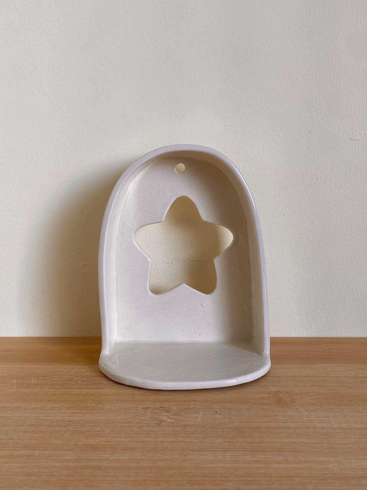 Large Star Cut-Out Wall Shelf