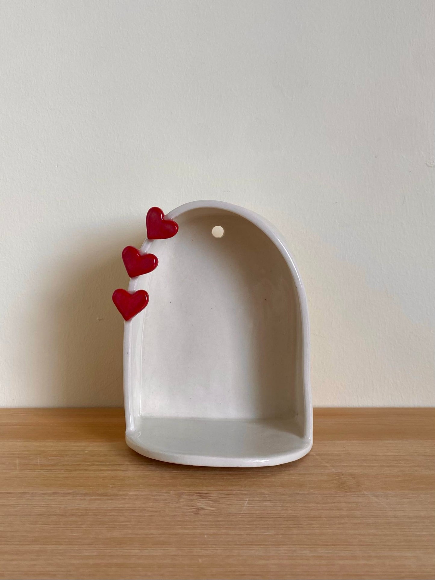 Medium Heart Wall Shelf