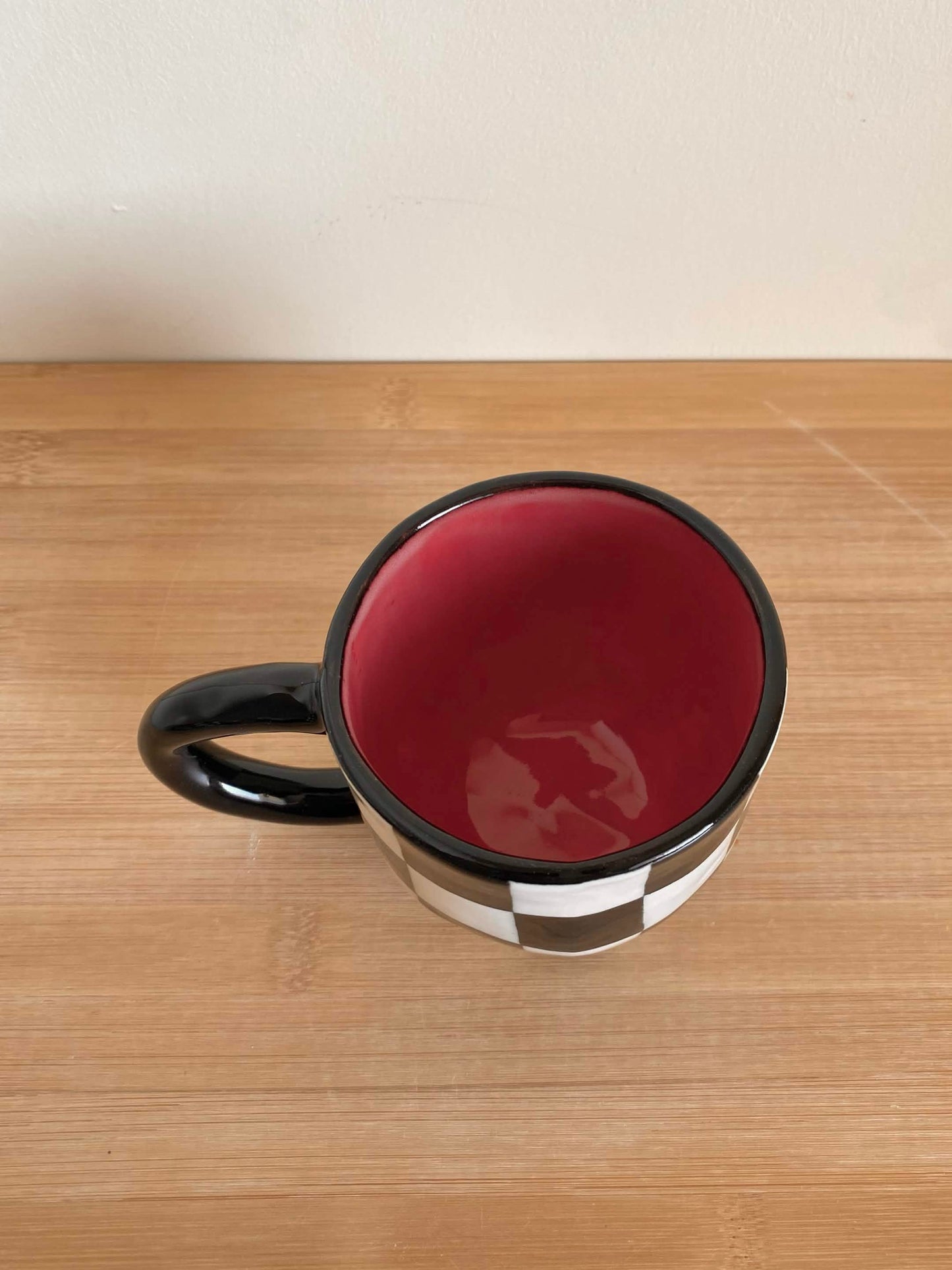 Red Checkered Mug 0.1