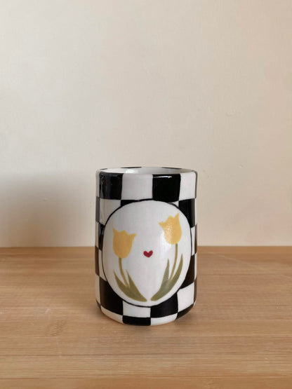 Yellow Tulip Tumbler