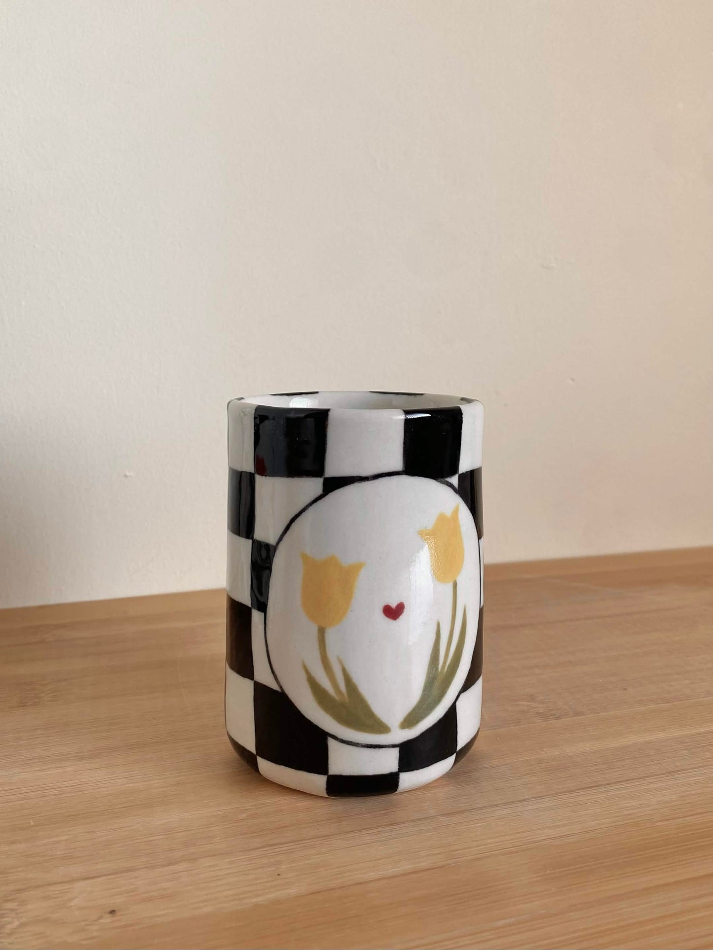 Yellow Tulip Tumbler