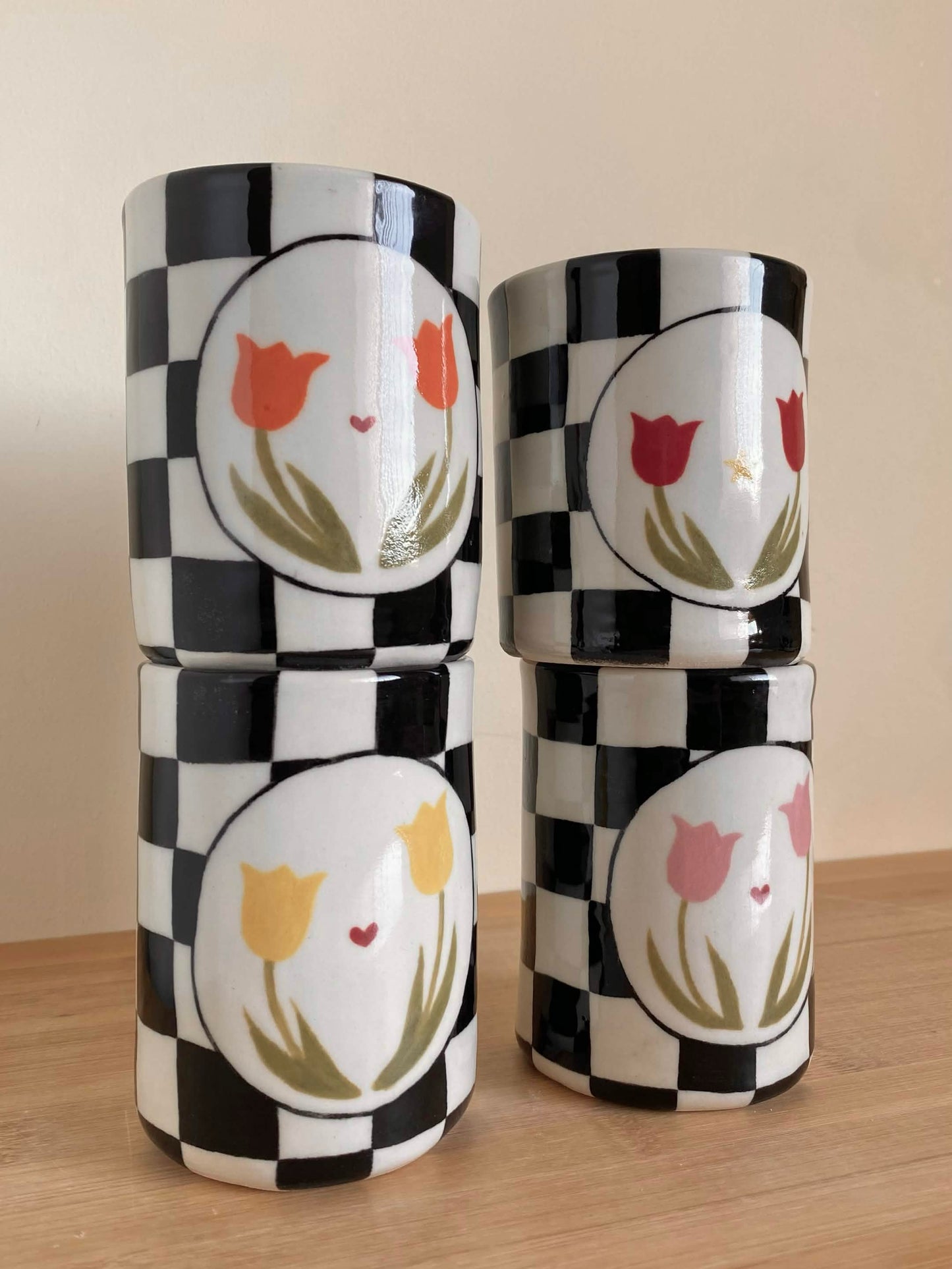 Red Tulip Tumbler