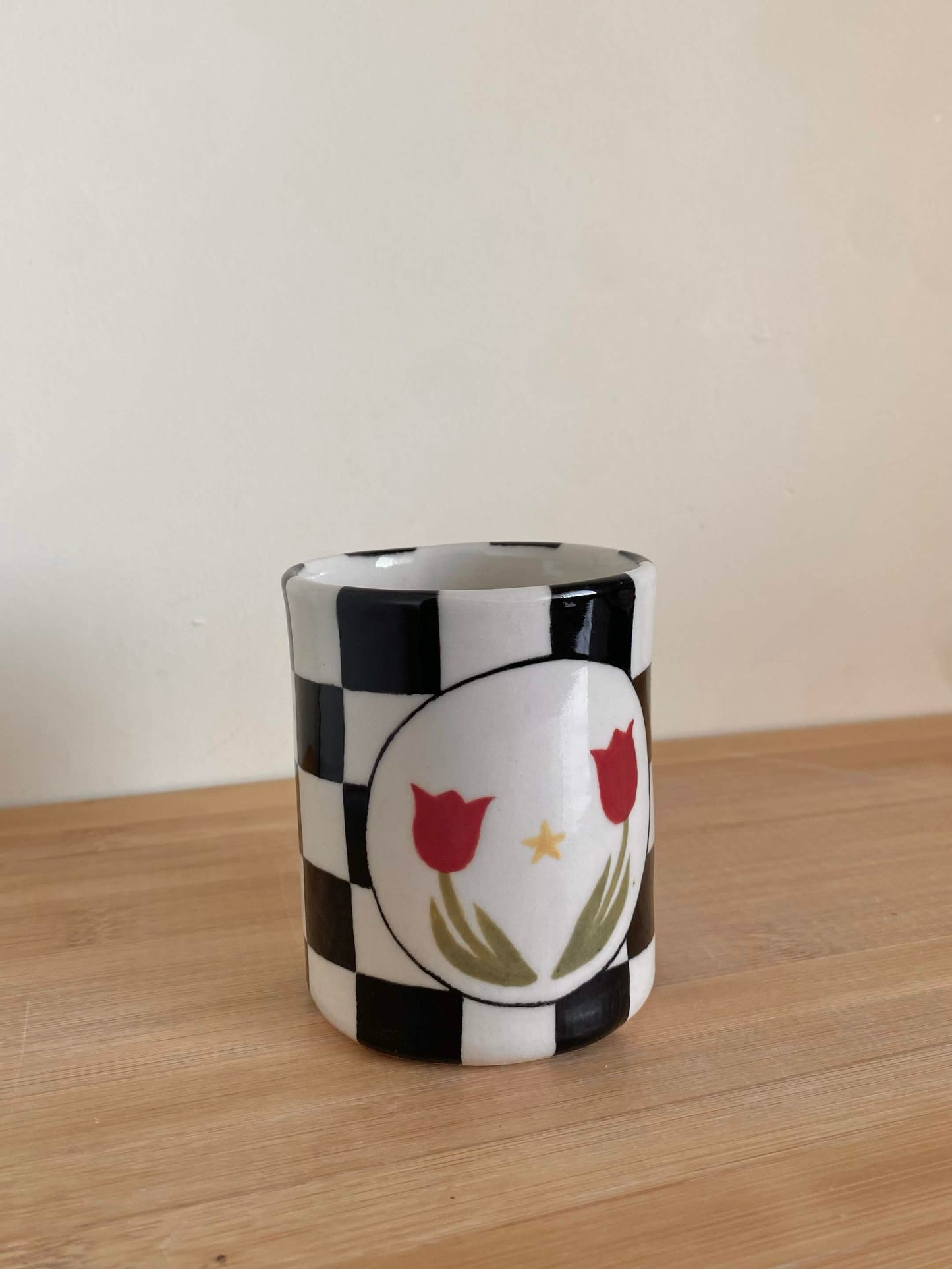 Red Tulip Tumbler