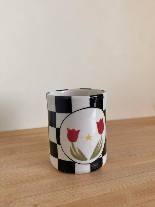 Red Tulip Tumbler
