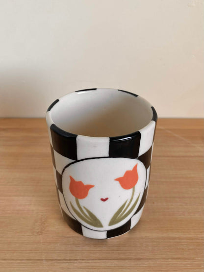 Orange Tulip Tumbler